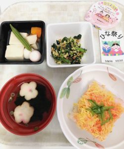 行事食（ひな祭り）