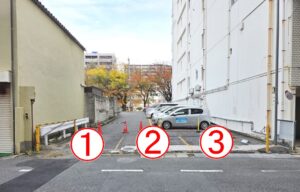 west side parking lot